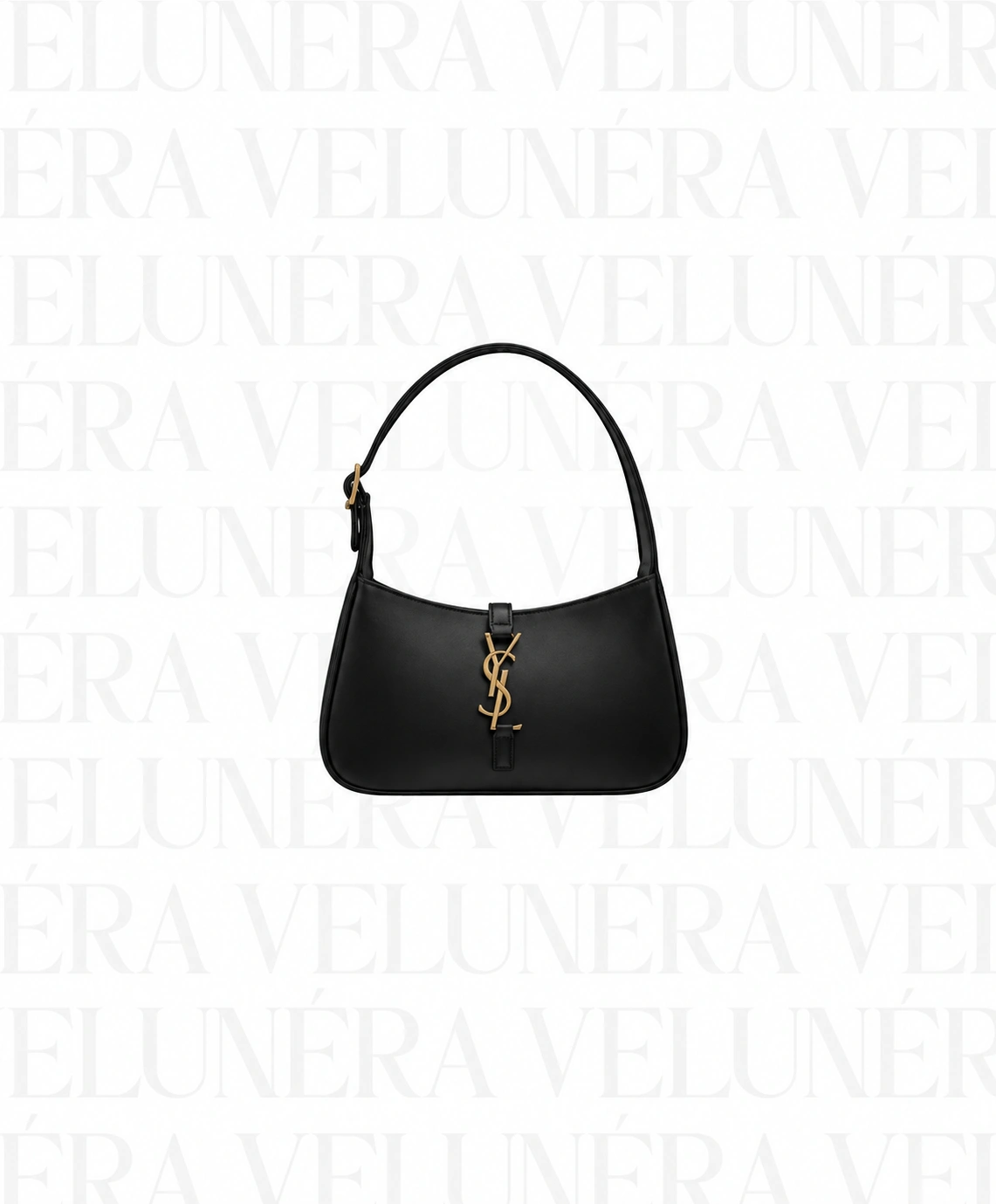 Ženska kožna torbica preko ramena s YSL detaljem