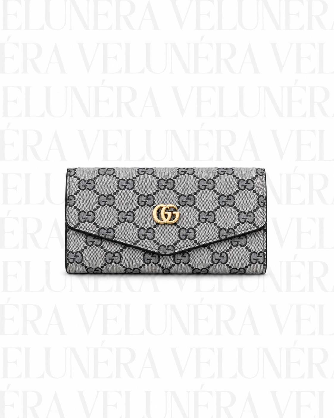 Gucci ženski novčanik sa preklopom i zlatnim detaljem