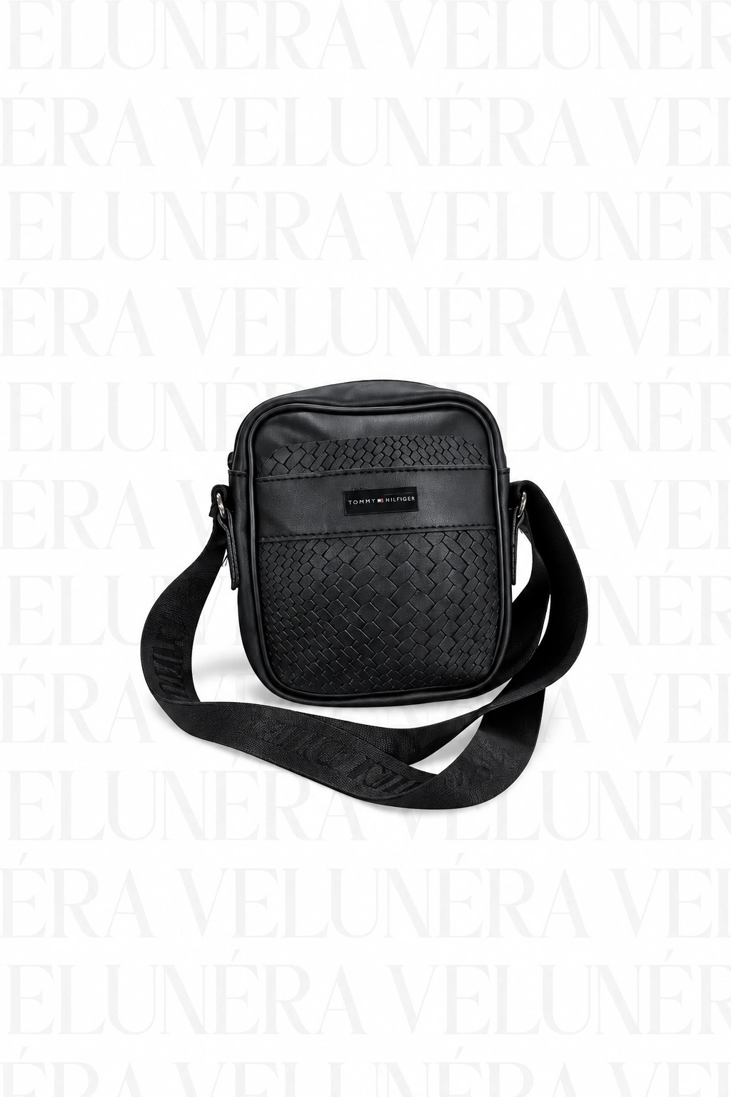 Tommy Hilfiger muška crossbody torbica s pletenim uzorkom